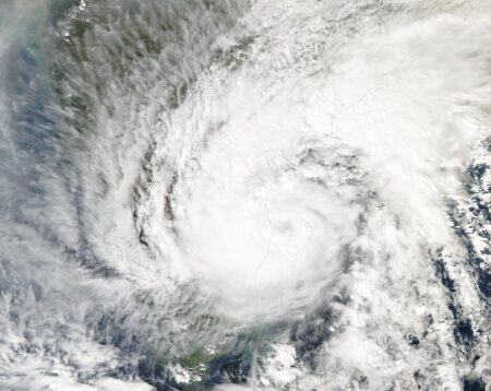 Cyclone Arnab makes landfall in Andhra Pradesh, India Cyclone Arnab makes landfall in Andhra Pradesh, India