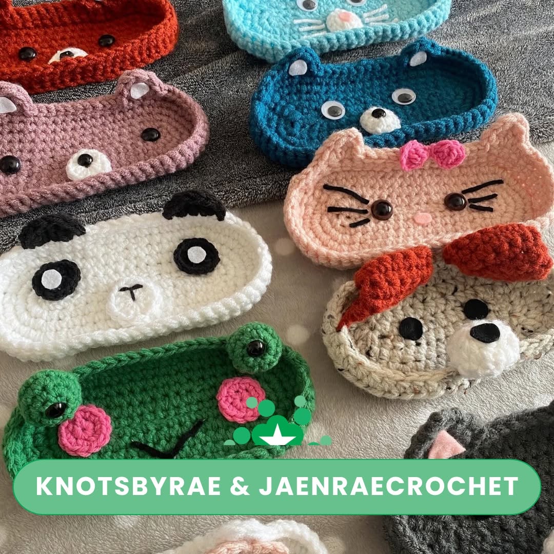 KnotsByRae and JaeNRaeCrochet work shown for the DDO Fine Arts and Crafts Market at Galeries des Sources in Dollard-des-Ormeaux
