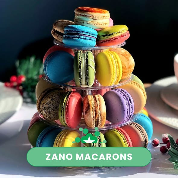 Zano Macarons work shown for the DDO Fine Arts and Crafts Market at Galeries des Sources in Dollard-des-Ormeaux